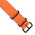 deBeer Orange Nylon Watch Band 258, 258-PVD-18, 258-PVD-20, View 4