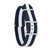 deBeer Navy and White Striped Nylon Watch Band 274, 274-16, 274-18, View 3