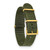 deBeer Olive Nylon Watch Band 284, 284-GOLD-18, 284-GOLD-20, View 6
