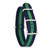deBeer Navy and Green Striped Nylon Watch Band 285, 285-18, 285-20, View 3