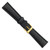 deBeer Black Genuine Lizard Leather Watch Band BA145, BA145-20, BA145-22, View 19