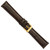 deBeer Brown Genuine Lizard Leather Watch Band BA146, BA146-19, View 16
