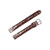 deBeer Brown Open-Ended Genuine Crocodile Leather Watch Band 410O, 410O-14, View 2