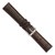 deBeer Dark Brown Matte Genuine Alligator Leather Watch Band 450, 450-19, View 4