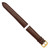 deBeer Brown Matte Genuine Alligator Leather Watch Band 454, 454Y-19, 454Y-20, View 6