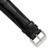 deBeer Black Chronograph Genuine Alligator Leather Watch Band 533