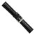 deBeer Black Chronograph Genuine Alligator Leather Watch Band 533, 533-18, 533-19, View 4