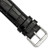 deBeer Black Crocodile-Grain Leather Watch Band BA83, BAW83-19, View 46