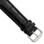 deBeer Black Crocodile-Grain Leather Watch Band BA83, BAW83-20, View 49