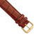 deBeer Havana Crocodile-Grain Leather Watch Band BA92, BA92-19, View 23