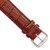 deBeer Havana Crocodile-Grain Leather Watch Band BA92, BAW92-19, View 46