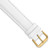 deBeer White Leather Watch Band BA123, BA123-17, View 18