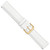 deBeer White Leather Watch Band BA123, BA123-19, View 28