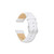 deBeer White Leather Watch Band BA123, BAW123-12, BAW123-14, View 36