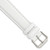 deBeer White Leather Watch Band BA123, BAW123-18, View 50