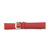 deBeer Red Leather Watch Band BA125, BAW125-19, View 2