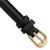 deBeer Black Leather Watch Band BA8, BA8-8, View 43