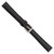 deBeer Black Leather Watch Band BA8, BAW8L-14, View 149