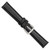 deBeer Black Leather Watch Band BA8, BAW8S-16, View 164