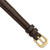 deBeer Brown Leather Watch Band BA84, BA84-10, View 2