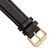 deBeer Brown Leather Watch Band BA84, BA84-17, View 27