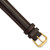 deBeer Brown Leather Watch Band BA84, BA84EL-16, View 51