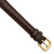 deBeer Brown Leather Watch Band BA84, BA84L-12, View 63
