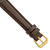 deBeer Brown Leather Watch Band BA84, BA84L-14, View 67