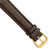 deBeer Brown Leather Watch Band BA84, BA84L-16, BA84L-18, View 71