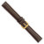 deBeer Brown Leather Watch Band BA84, BA84L-16, BA84L-18, View 73