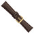 deBeer Brown Leather Watch Band BA84, BA84S-20, View 104