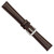deBeer Brown Leather Watch Band BA84, BAW84-16, View 124