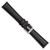 deBeer Black Glove Leather Watch Band BA195, BAW195-19, View 43