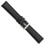 deBeer Black Glove Leather Watch Band BA195, BAW195-20, View 46