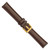 deBeer Brown Glove Leather Watch Band BA196, BA196-18, View 14