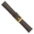 deBeer Brown Glove Leather Watch Band BA196, BA196-20, View 22