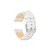 deBeer White Glove Leather Watch Band BA197, BAW197-14, BAW197-16, View 32