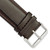 deBeer Brown Chronograph Leather Watch Band BA140, BA140-26, View 26