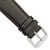 deBeer Brown Chronograph Leather Watch Band BA140, BA140S-22, View 35