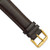 deBeer Brown Chronograph Leather Watch Band BA140, BAY140-20, View 51