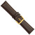 deBeer Brown Chronograph Leather Watch Band BA140, BAY140-24, View 59
