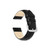 deBeer Black Chronograph Leather Watch Band BA141, BA141-16, BA141-18, View 4