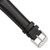 deBeer Black Chronograph Leather Watch Band BA141, BA141-18, View 7