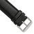 deBeer Black Chronograph Leather Watch Band BA141, BA141S-22, View 37