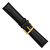deBeer Black Chronograph Leather Watch Band BA141, BAY141-22, View 57