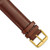 deBeer Havana Chronograph Leather Watch Band BA142, BAY142-19, View 36