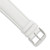 deBeer White Chronograph Leather Watch Band 31C, 31C-22, 31C-24, View 2