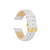 deBeer White Chronograph Leather Watch Band 31C, 31CY-22, 31CY-24, View 7