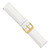 deBeer White Chronograph Leather Watch Band 31C, 31CY-22, 31CY-24, View 8