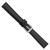 deBeer Black Leather Watch Band BA18, BAW18-14, View 47